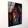 Stained Tree Tempered Glass Wall Art