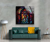 Stained Tree Tempered Glass Wall Art