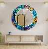 Zen Spa Stones Tempered Glass Wall Mirror