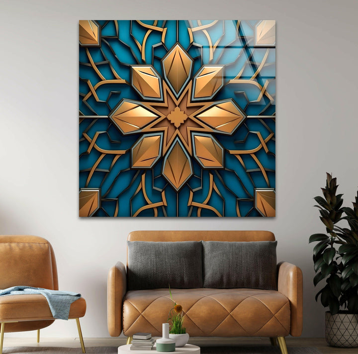Mandala Design Glass Wall Art glass photo prints, glass picture prints